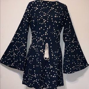 Bell Sleeve Star Romper